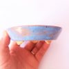 Vaso Redondo Esmaltado Cor Azul Ø11 x 3 cm - Imagem 3