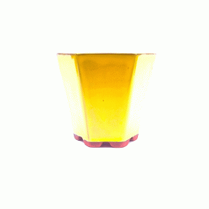 Vaso Hexagonal esmaltado