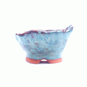 Vaso Kurama esmaltado cor Azul