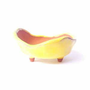 Vaso Kurama esmaltado